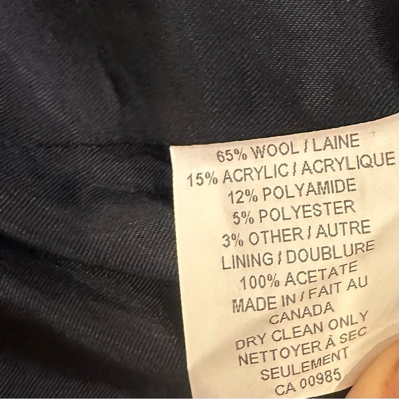Vintage Holt Renfrew Wool Blend Jacket size 6 - Picture 8 of 8